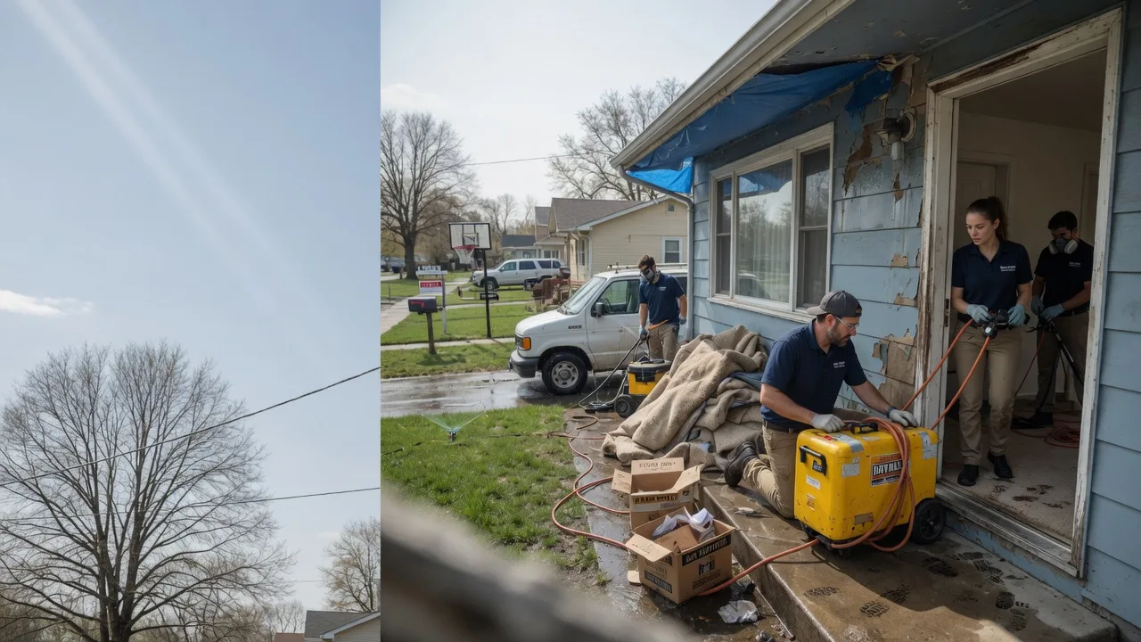 Basement Flood Cleanup in Grantsboro, NC near me
